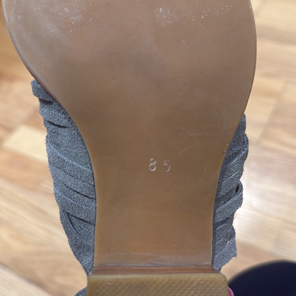Jeffrey Campbell Nuestra Suede Cut-Out Booties - Picture 11 of 11